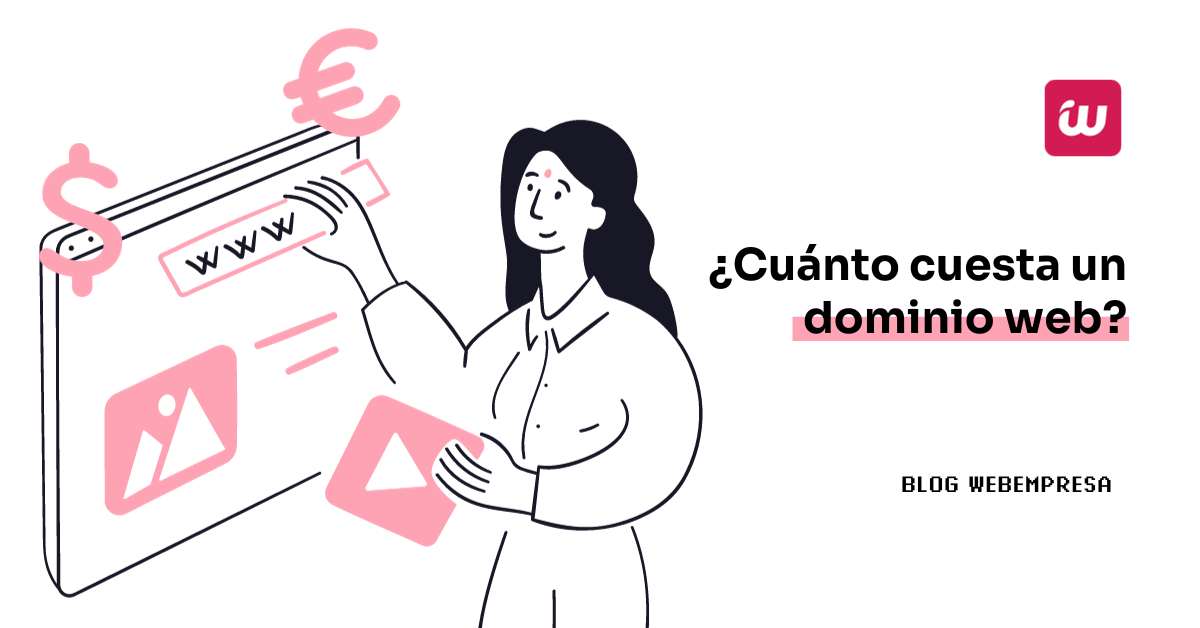 ¿Cuánto cuesta un dominio web?