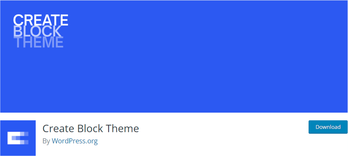 Create block theme