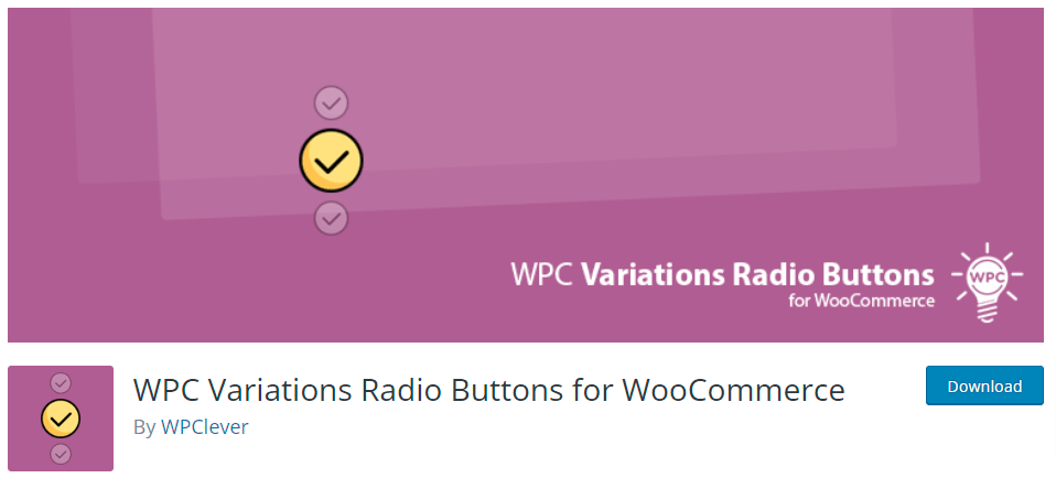 Wpc radio buttons plugin