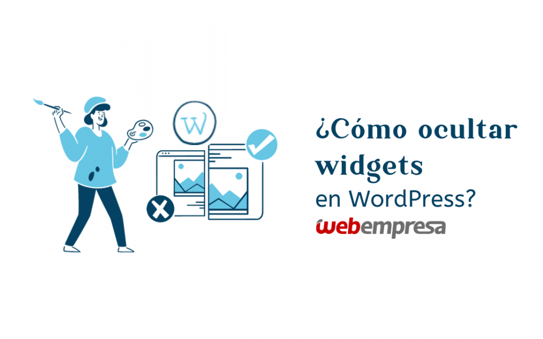 ¿Cómo ocultar widgets en WordPress?