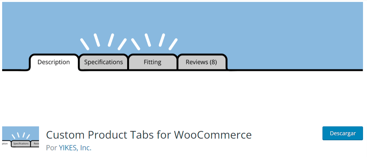 Custom Product Tabs for WooCommerce