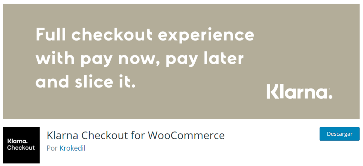 Klarna Checkout for WooCommerce