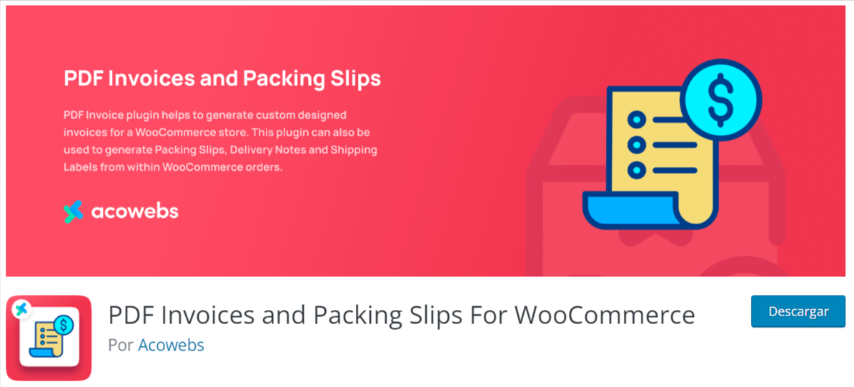 PDF Invoices and Packing Slips For WooCommerce