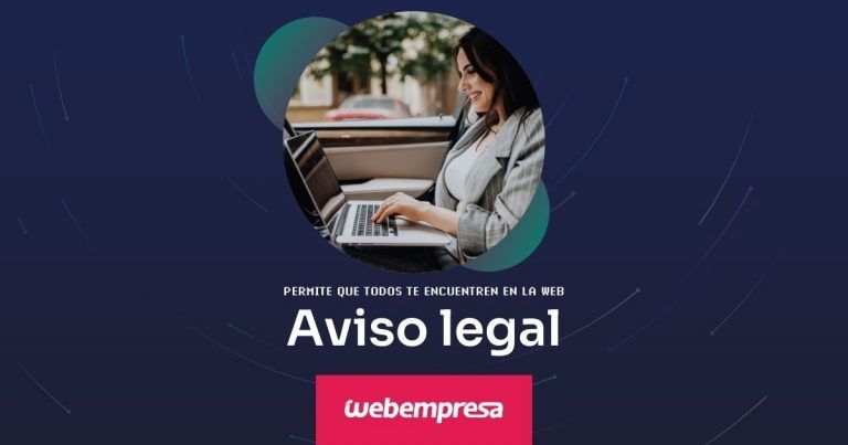 aviso legal webempresa