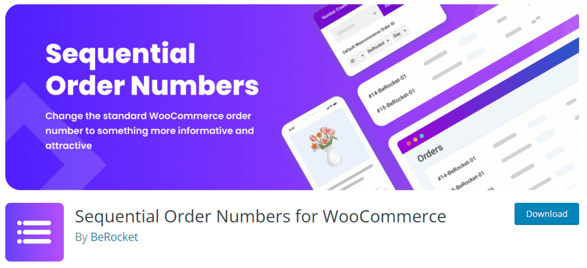 Plugin order number WooCommerce