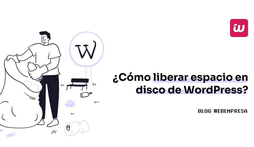 ¿Cómo liberar espacio en disco de WordPress?