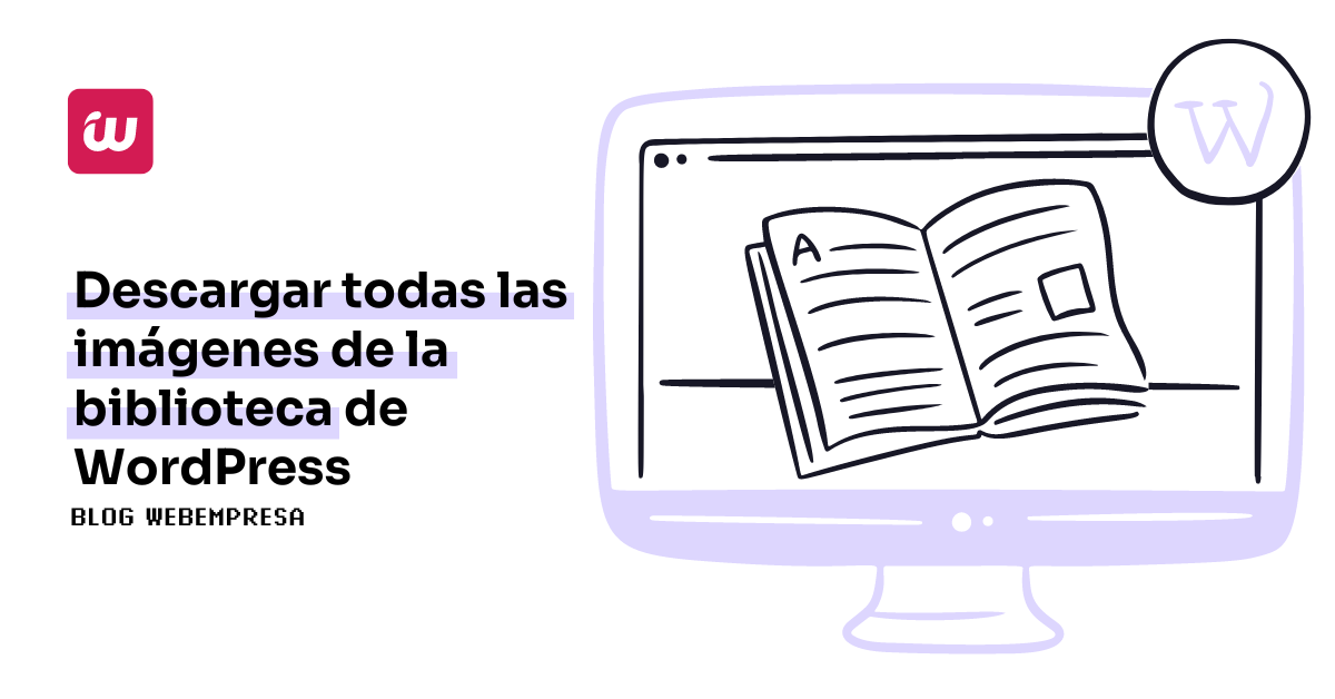 Descargar todas las imágenes de la biblioteca de WordPress