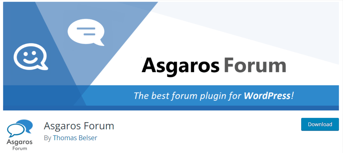 Plugin asgaros forum