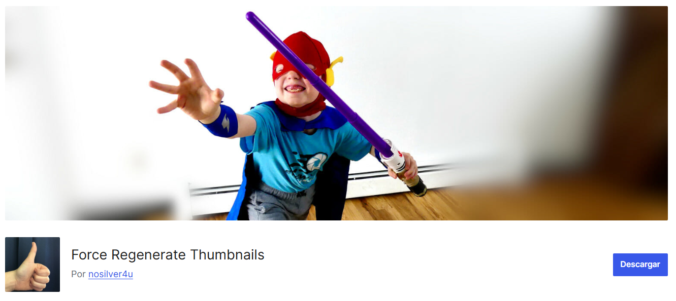 plugin Force Regenerate Thumbnails