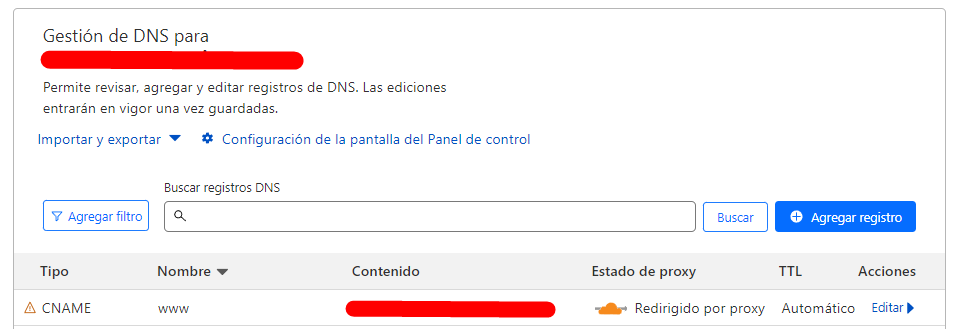 cloudflare seleccion de DNS