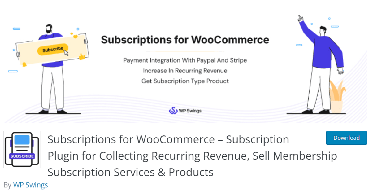 suscriptions for woocommerce