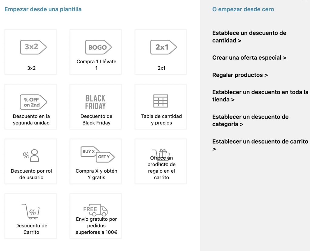 Crear precio dinámico YITH WooCommerce Dynamic Pricing and Discounts