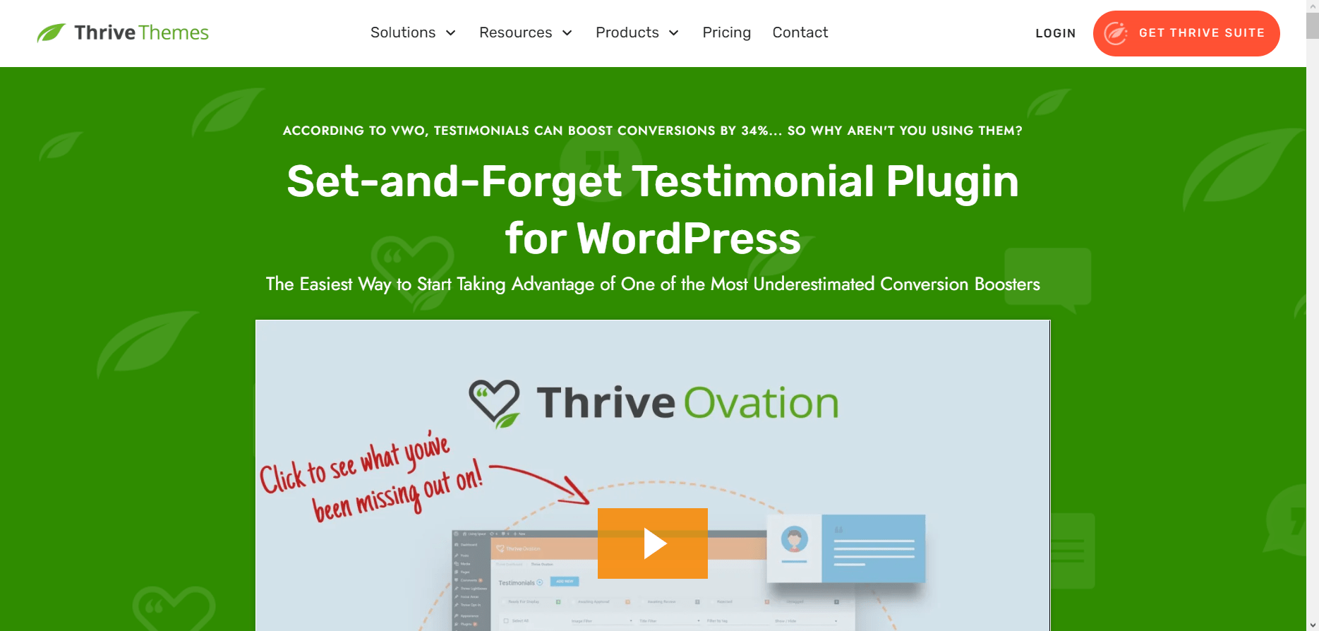 thrive plugin