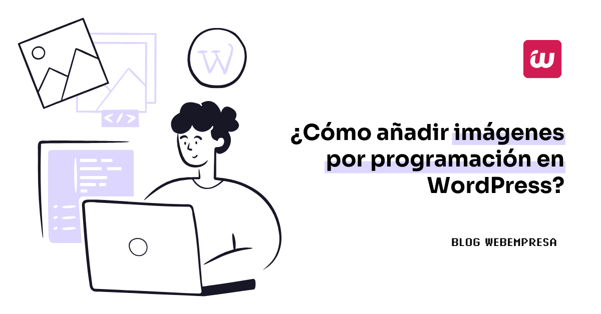 añadir imágenes por programación en WordPress