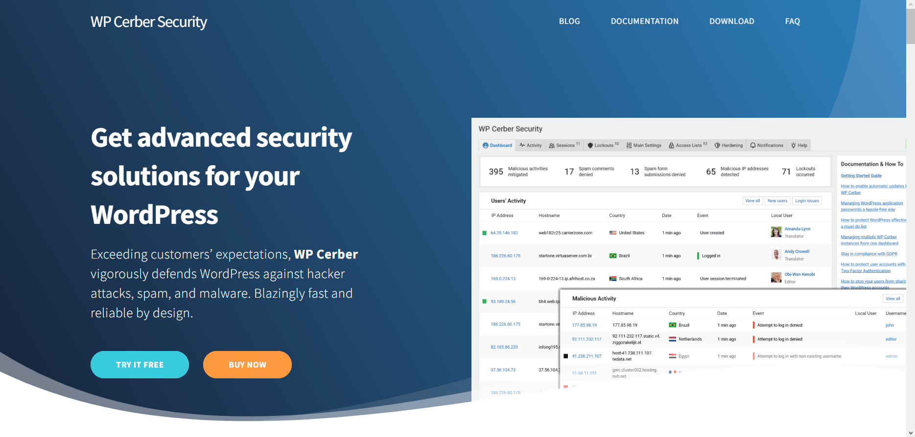 wpcerber plugin