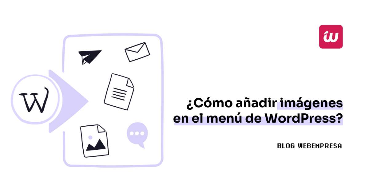 ¿Cómo añadir imágenes en el menú de WordPress?