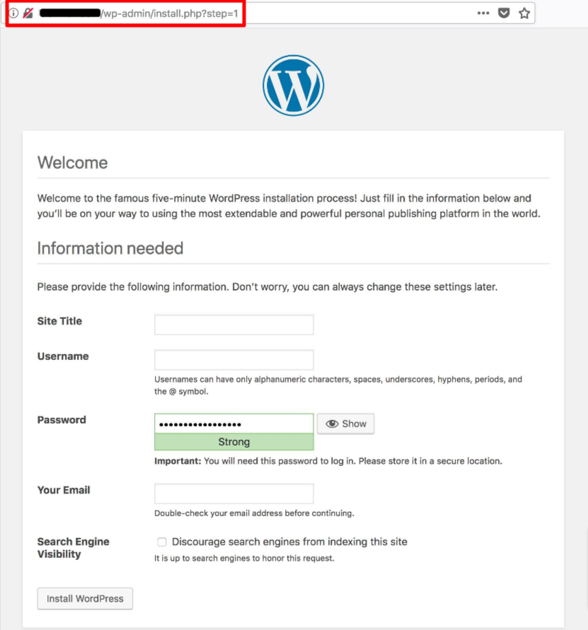 configuracion de wpconfig