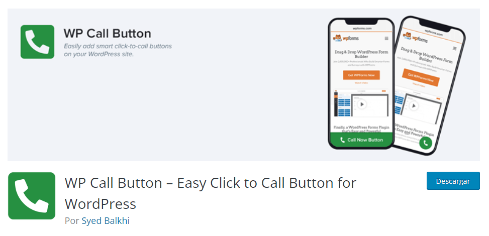 Plugin WP Call Button