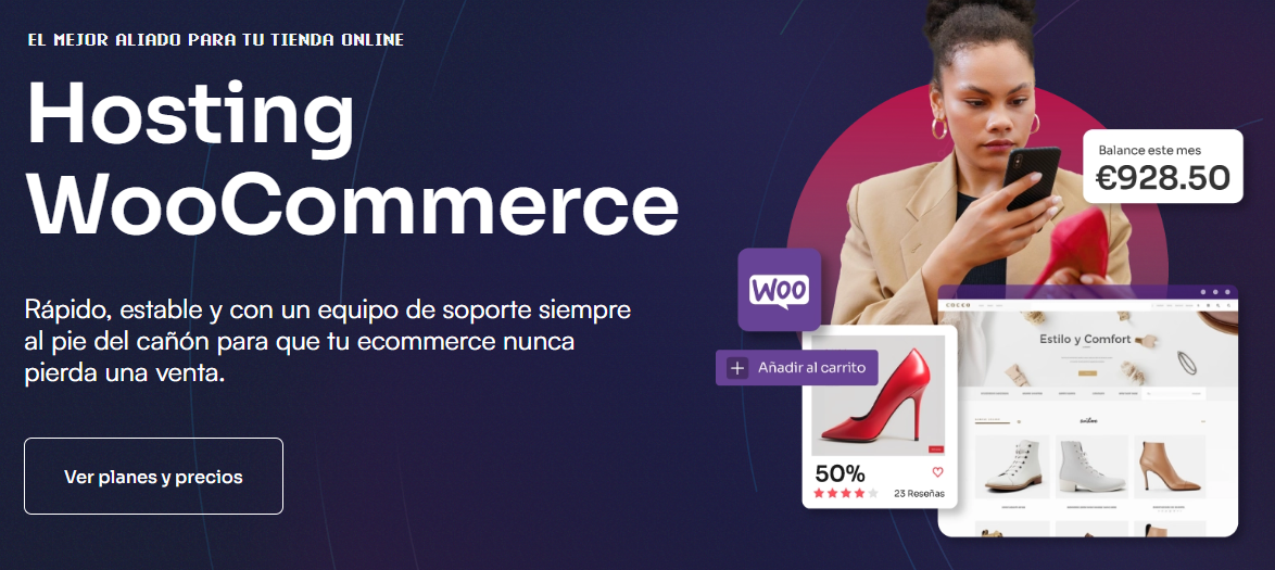 Hosting WooCommerce Webempresa