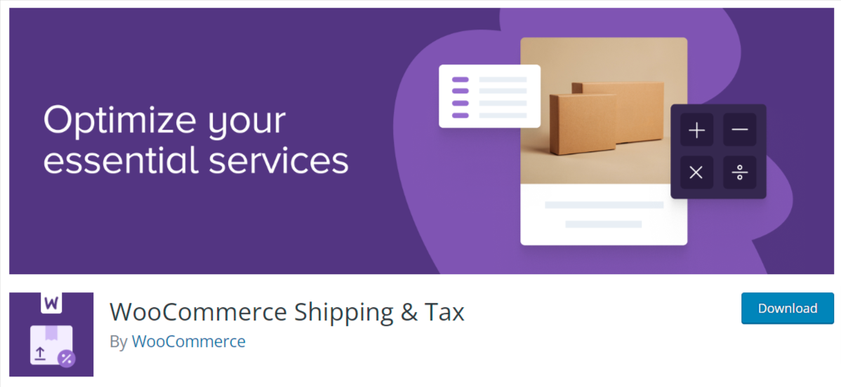 WooCommerce Shipping and tax