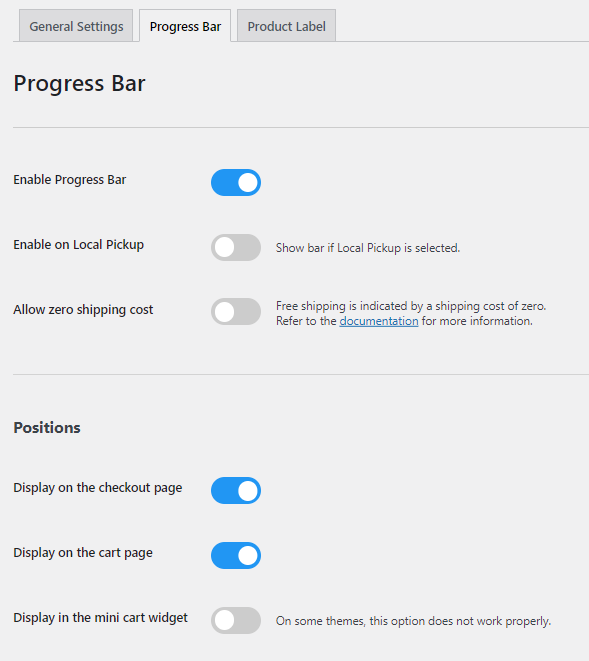 configuraciones barra de progreso 1