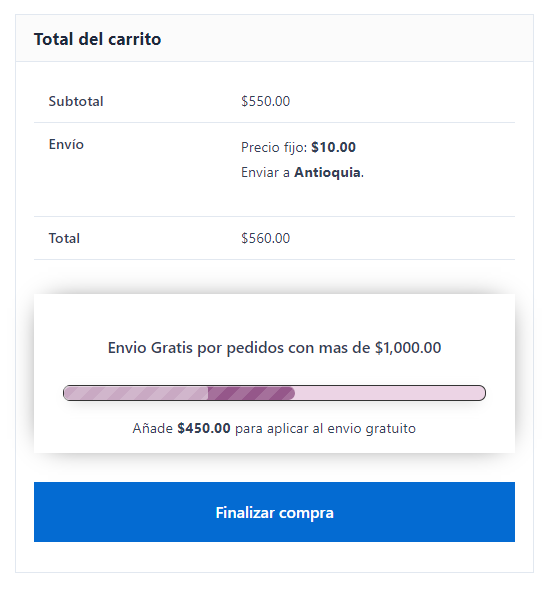 Envíos gratuitos en WooCommerce - Webempresa