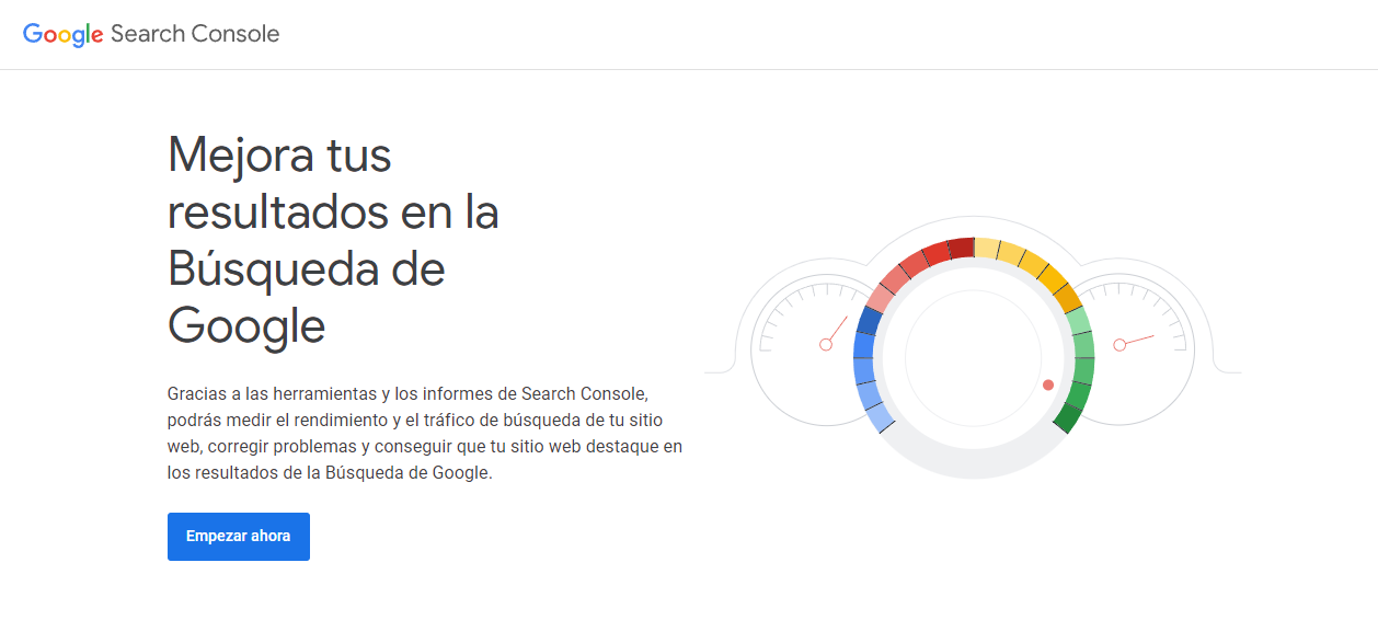 Search console de google