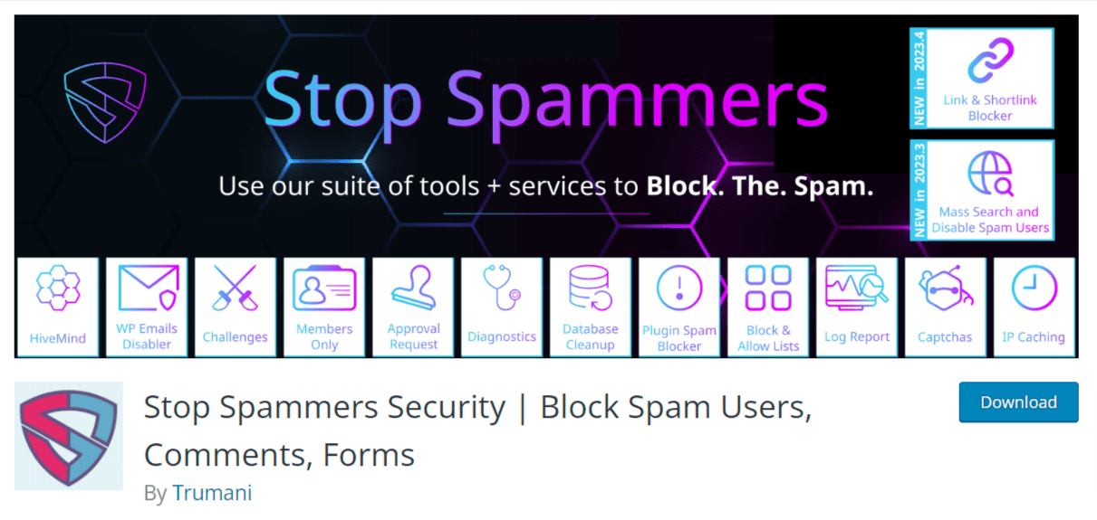 stop spammers