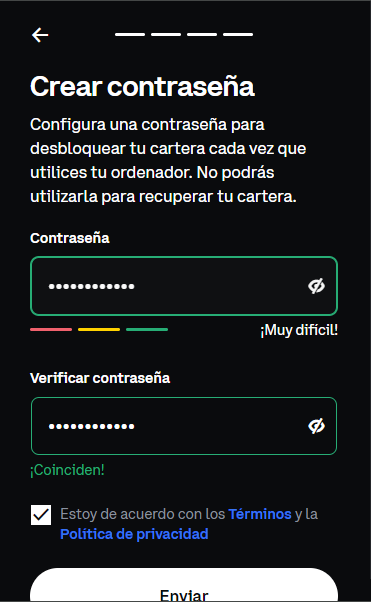 crear billetera coinbase 4