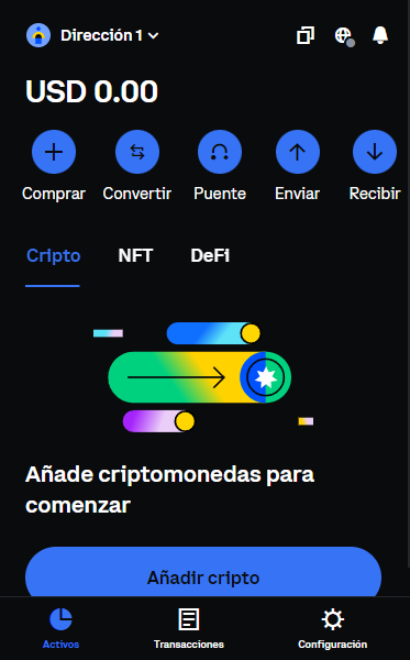 crear billetera coinbase 5