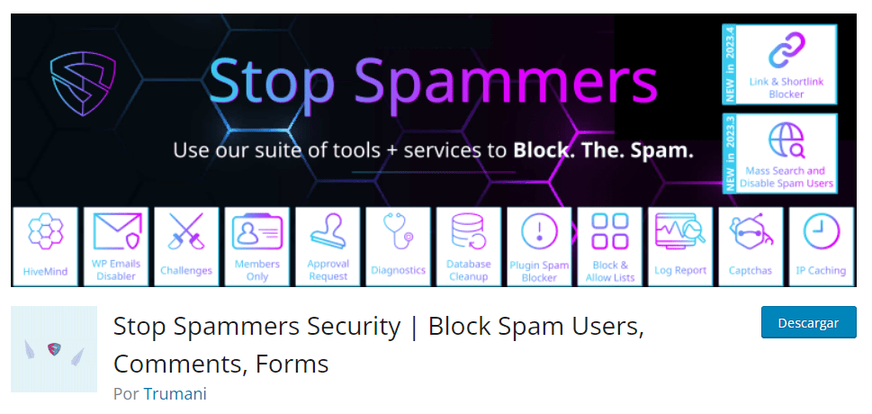 Stop Spammers Security