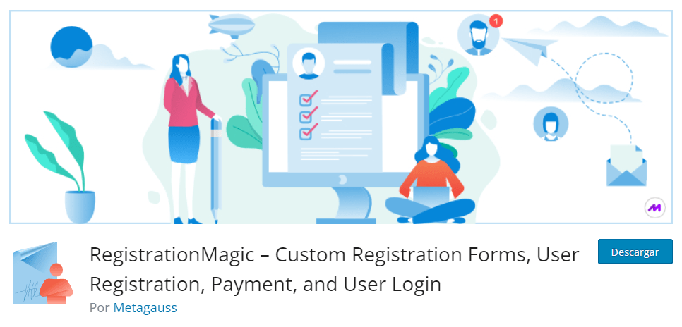 plugin RegistrationMagic 