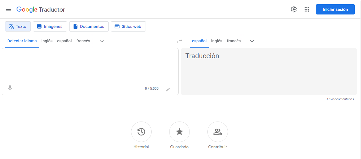 traducir con google translate 