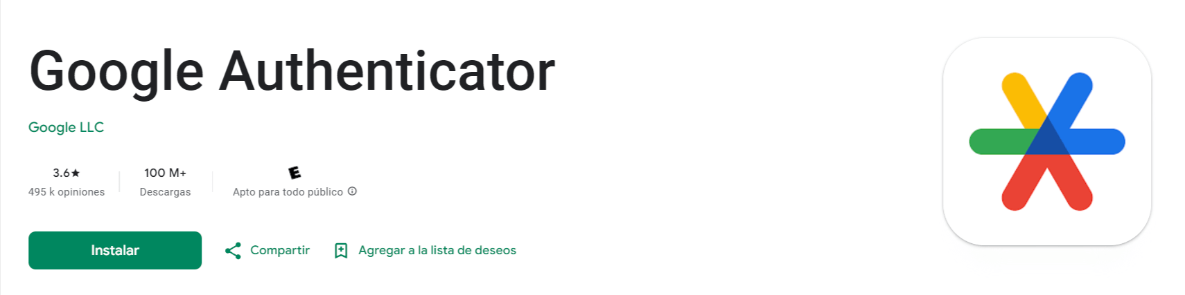 autentificador de google