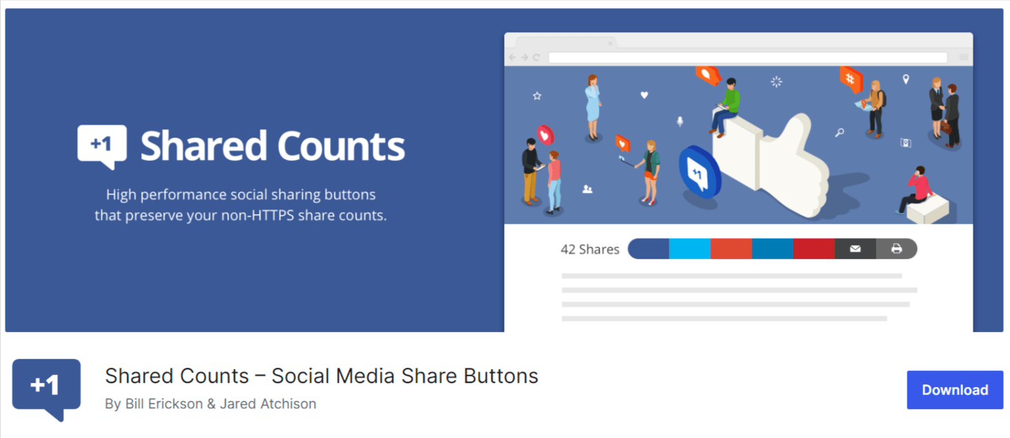 shared counts