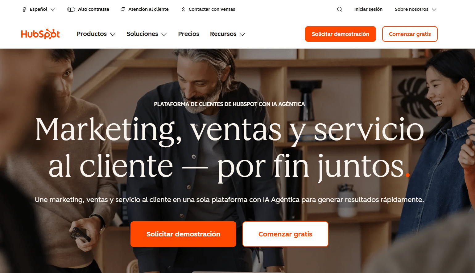 sitio hubspot