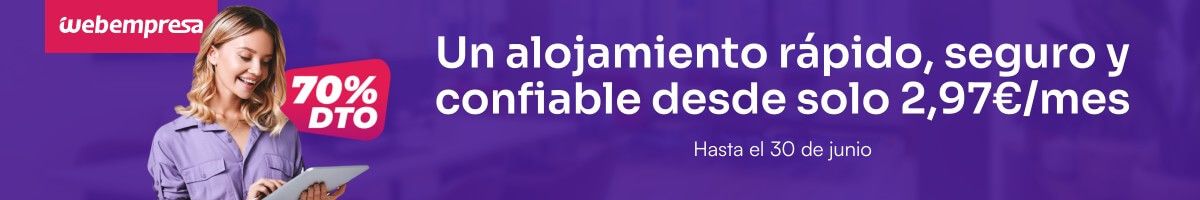 Promo hosting Junio 2025