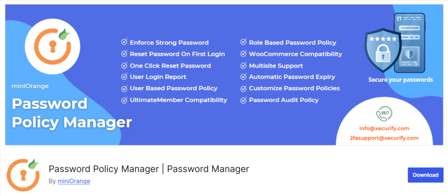 password policy manager