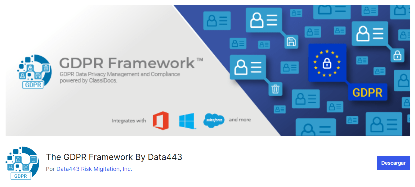 The GDPR Framework