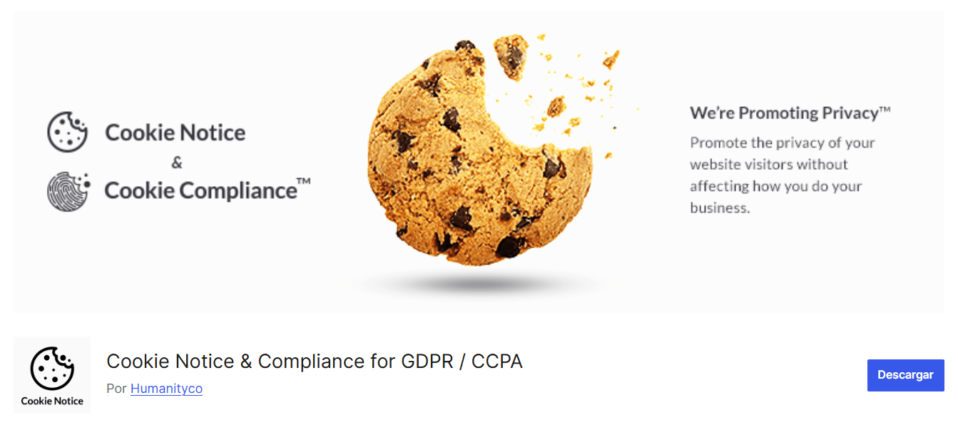 Cookie Notice & Compliance for GDPR / CCPA