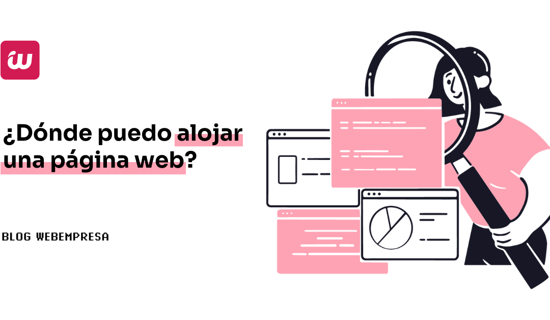 ¿Dónde puedo alojar una página web?