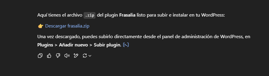 Generador ZIP