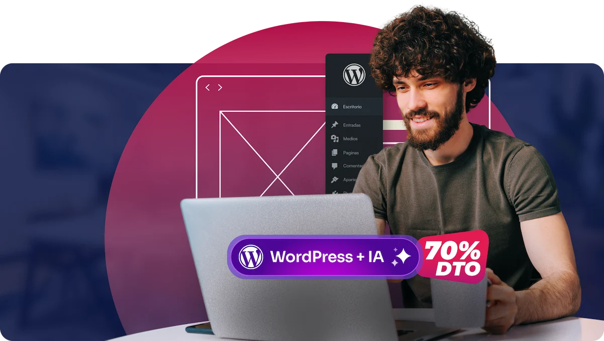 Hosting y dominios para tu web - Mujer trabajando en su portátil