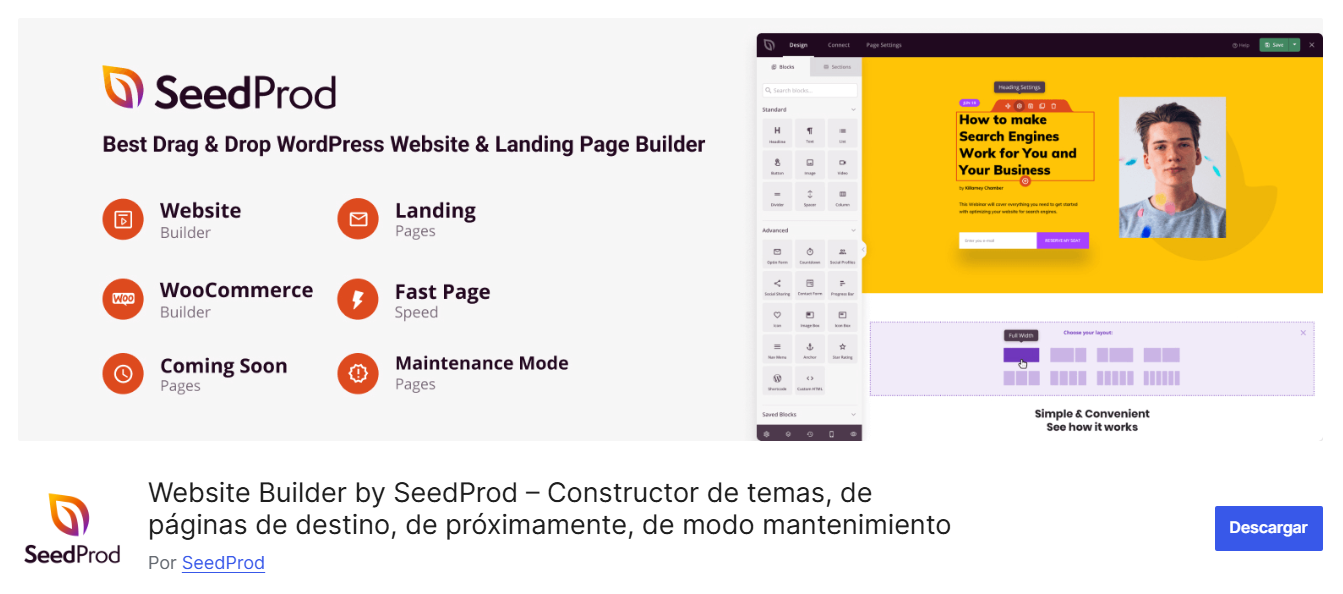 Plugin Elementor Website Builder