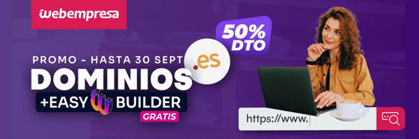 Promo dominios .es marzo 2025