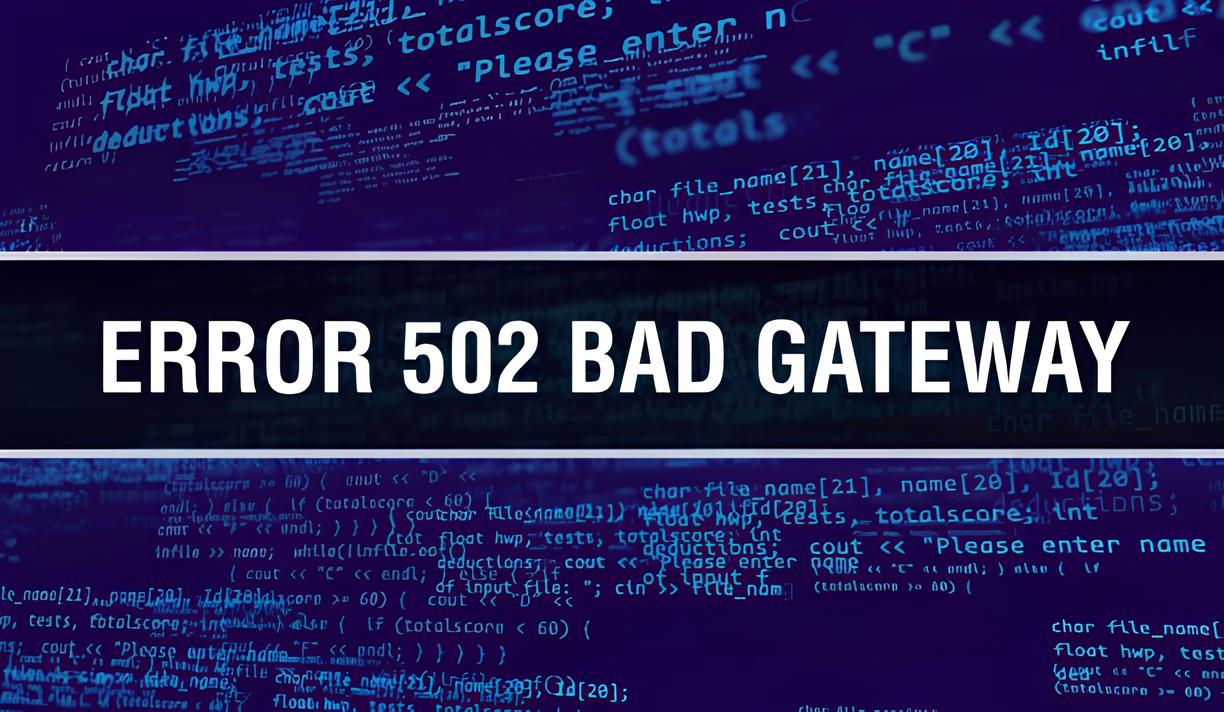 Error 502 Bad Gateway