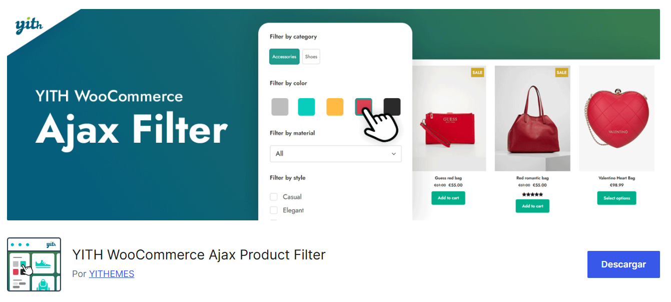 Plugin YITH WooCommerce Ajax Product Filter