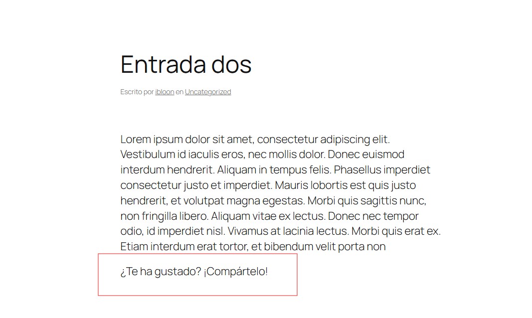 Filtros WordPress