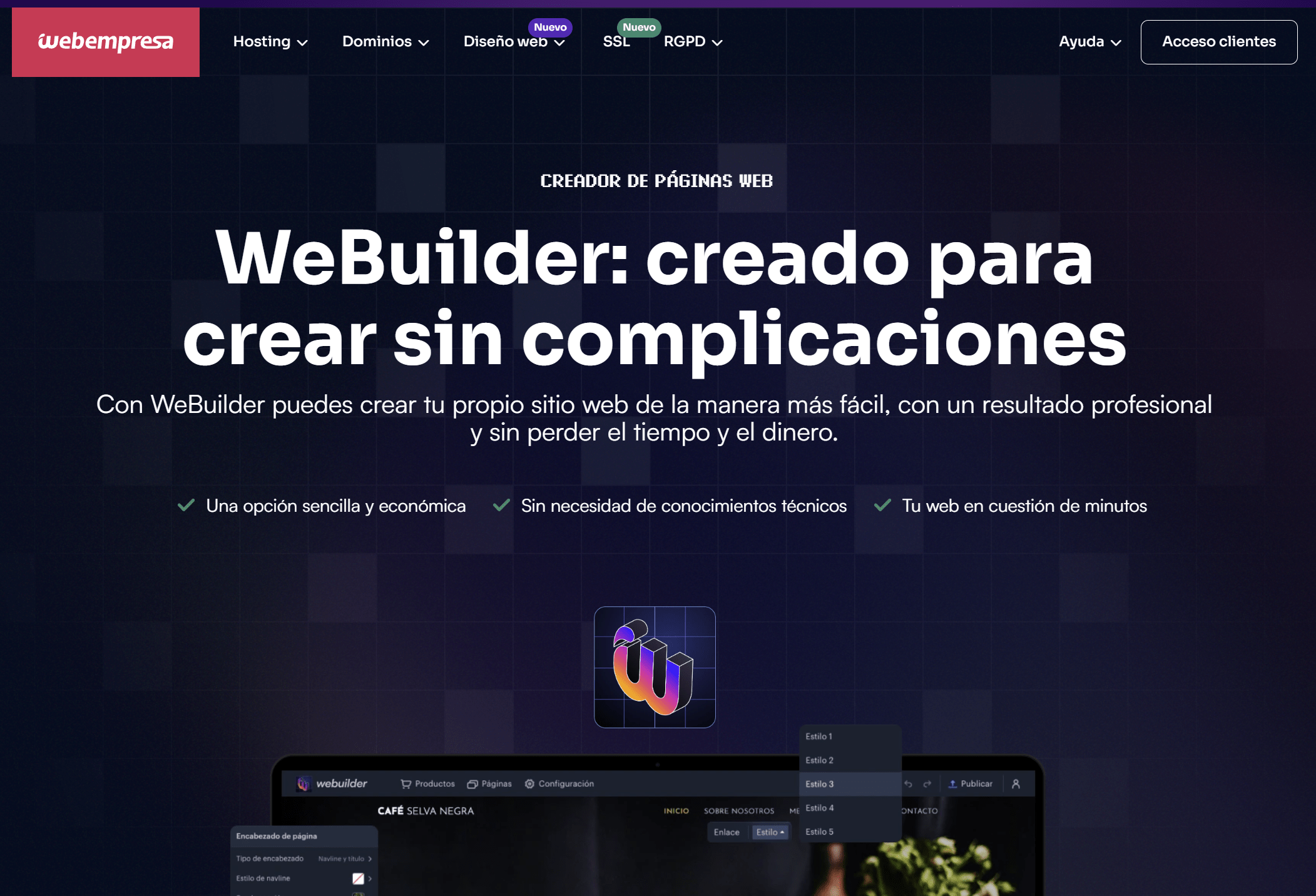 Webuilder Webempresa