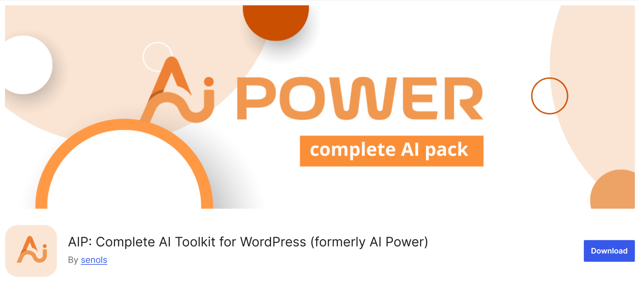AIP Complete AI Toolkit for WordPress ai power